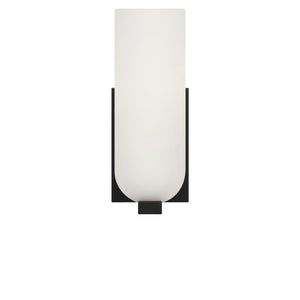 Generation Lighting - GLV1951MBK - One Light Vanity - Neblina - Midnight Black