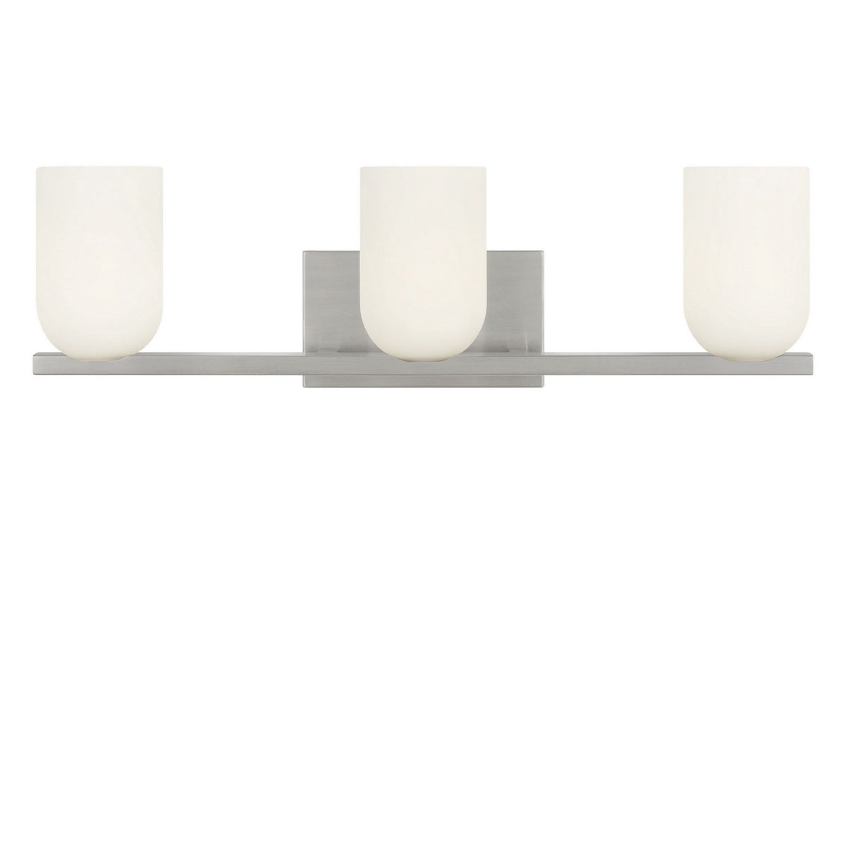 Generation Lighting - GLV1973BN - Three Light Vanity - Neblina - Brushed Nickel