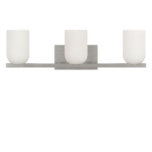 Generation Lighting - GLV1973BN - Three Light Vanity - Neblina - Brushed Nickel
