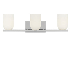 Generation Lighting - GLV1973CHE - Three Light Vanity - Neblina - Chrome