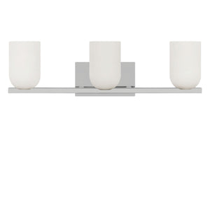 Generation Lighting - GLV1973CHE - Three Light Vanity - Neblina - Chrome