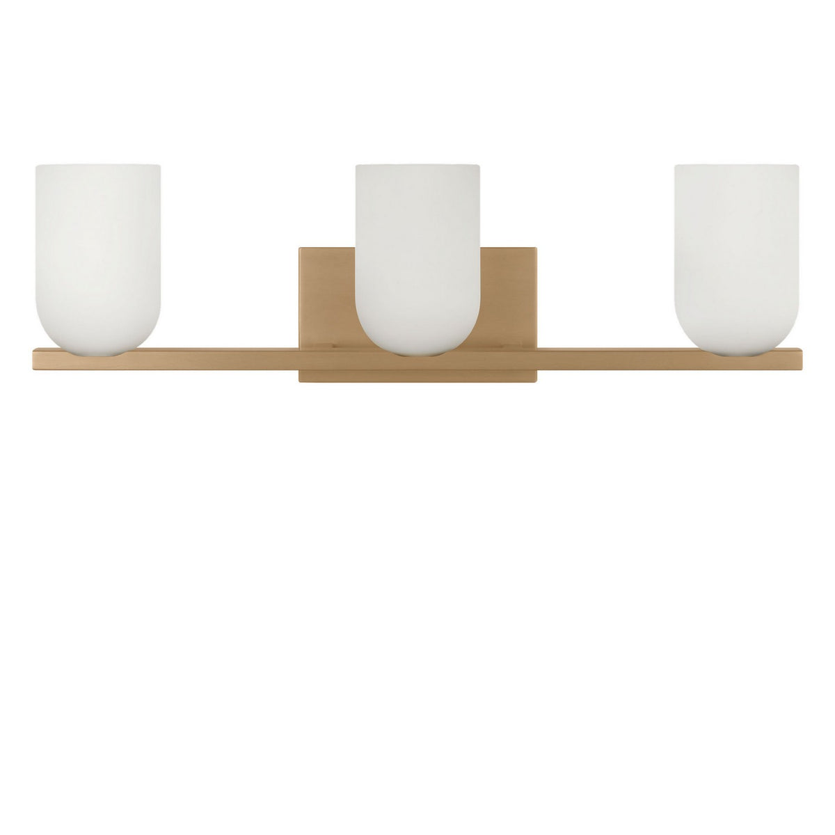 Generation Lighting - GLV1973SB - Three Light Vanity - Neblina - Satin Brass