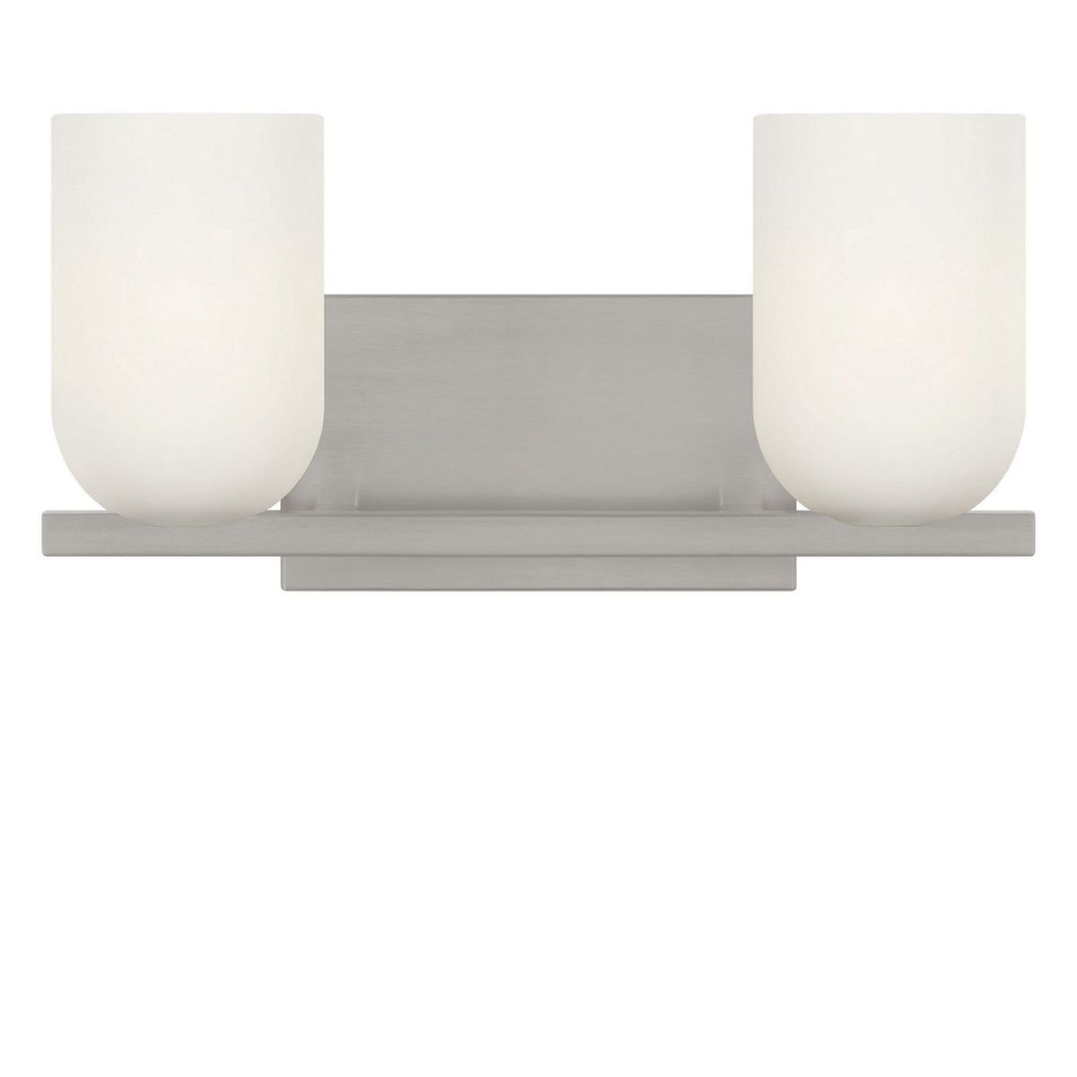 Generation Lighting - GLV1962BNE - Two Light Vanity - Neblina - Brushed Nickel