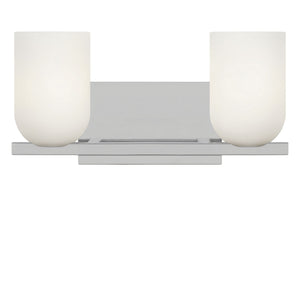 Generation Lighting - GLV1962CH - Two Light Vanity - Neblina - Chrome