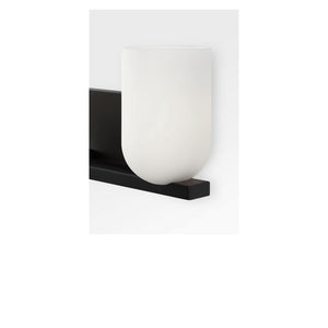 Generation Lighting - GLV1962MBK - Two Light Vanity - Neblina - Midnight Black