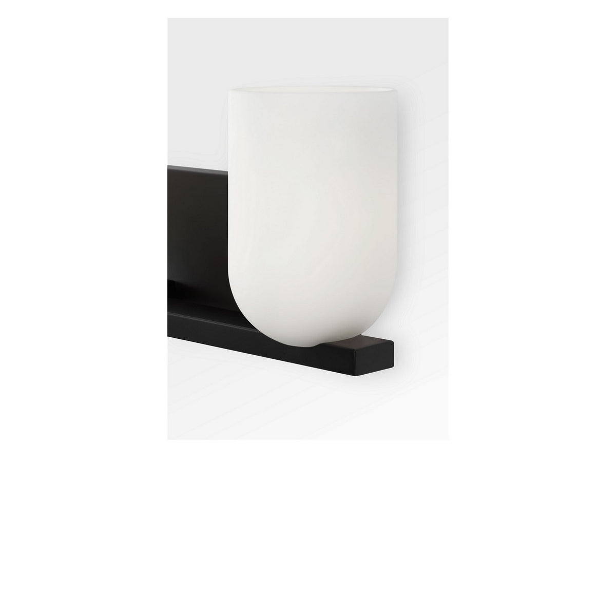 Generation Lighting - GLV1962MBKE - Two Light Vanity - Neblina - Midnight Black