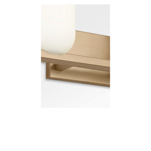 Generation Lighting - GLV1962SB - Two Light Vanity - Neblina - Satin Brass