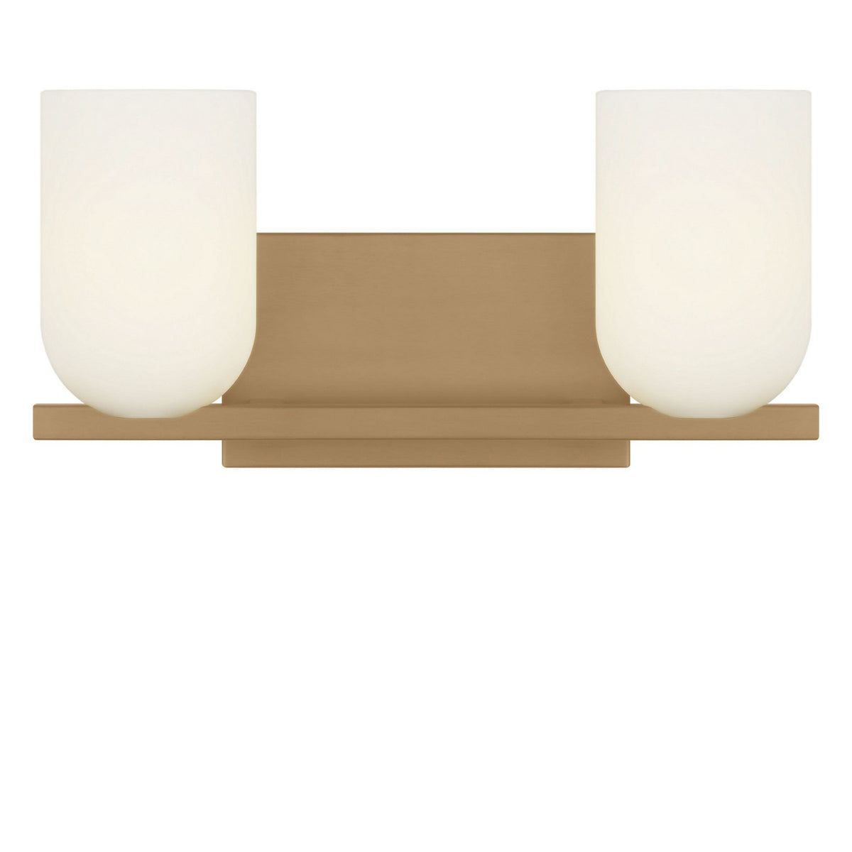Generation Lighting - GLV1962SBE - Two Light Vanity - Neblina - Satin Brass