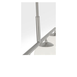 Generation Lighting - GLC1814BNE - Four Light Linear Chandelier - Nube - Brushed Nickel