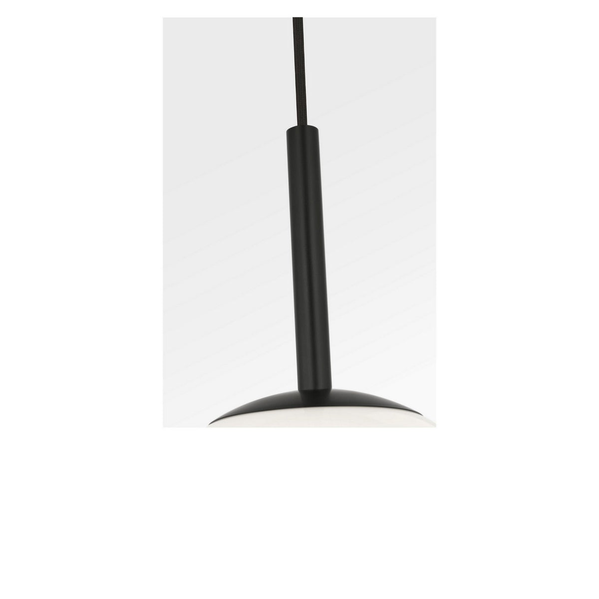 Generation Lighting - GLP1821MBKE - One Light Pendant - Nube - Midnight Black