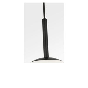 Generation Lighting - GLP1821MBKE - One Light Pendant - Nube - Midnight Black