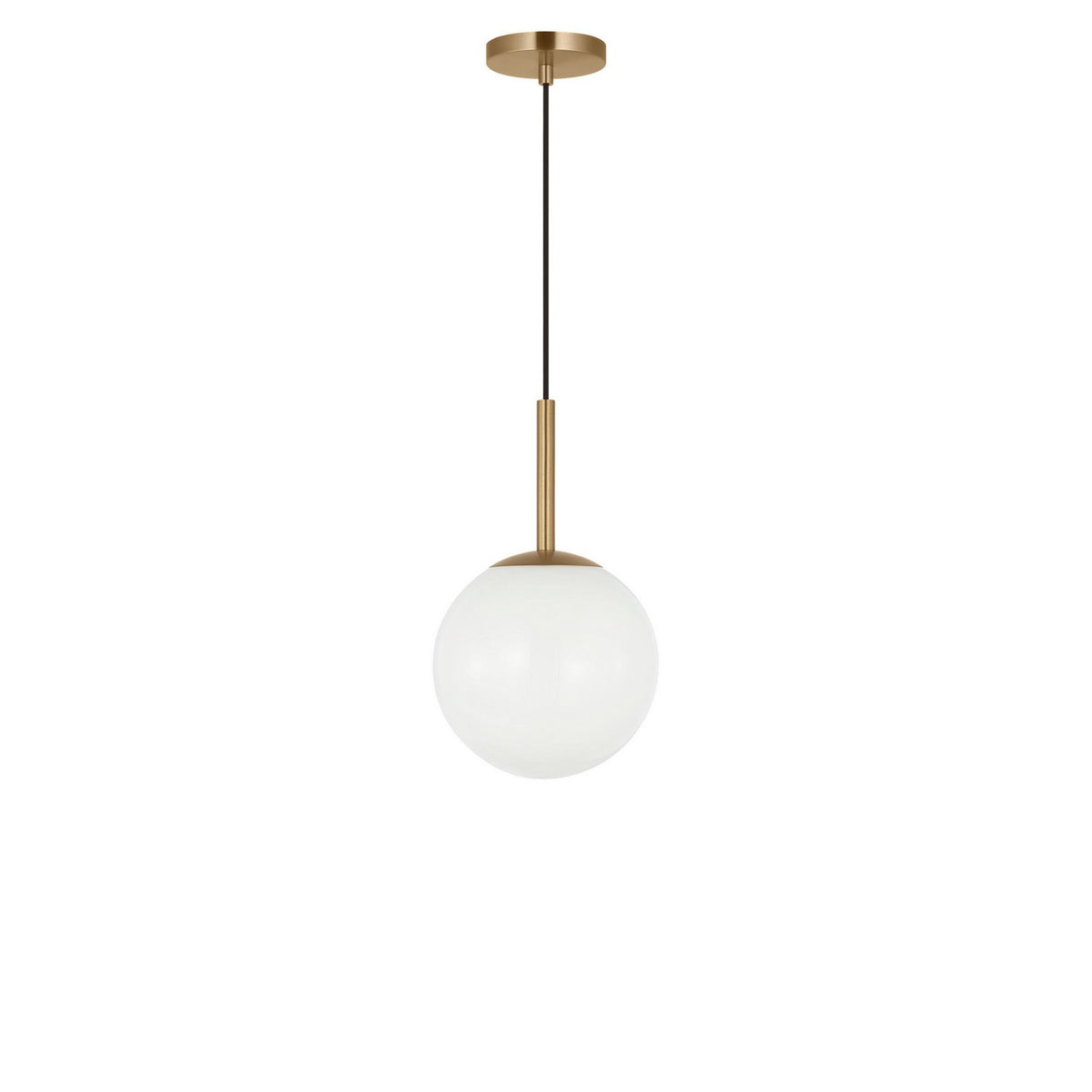 Generation Lighting - GLP1821SB - One Light Pendant - Nube - Satin Brass