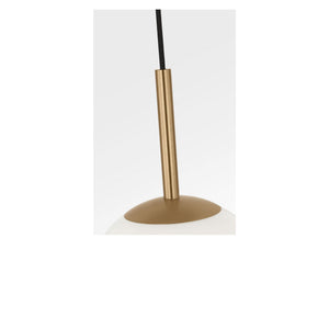 Generation Lighting - GLP1821SB - One Light Pendant - Nube - Satin Brass