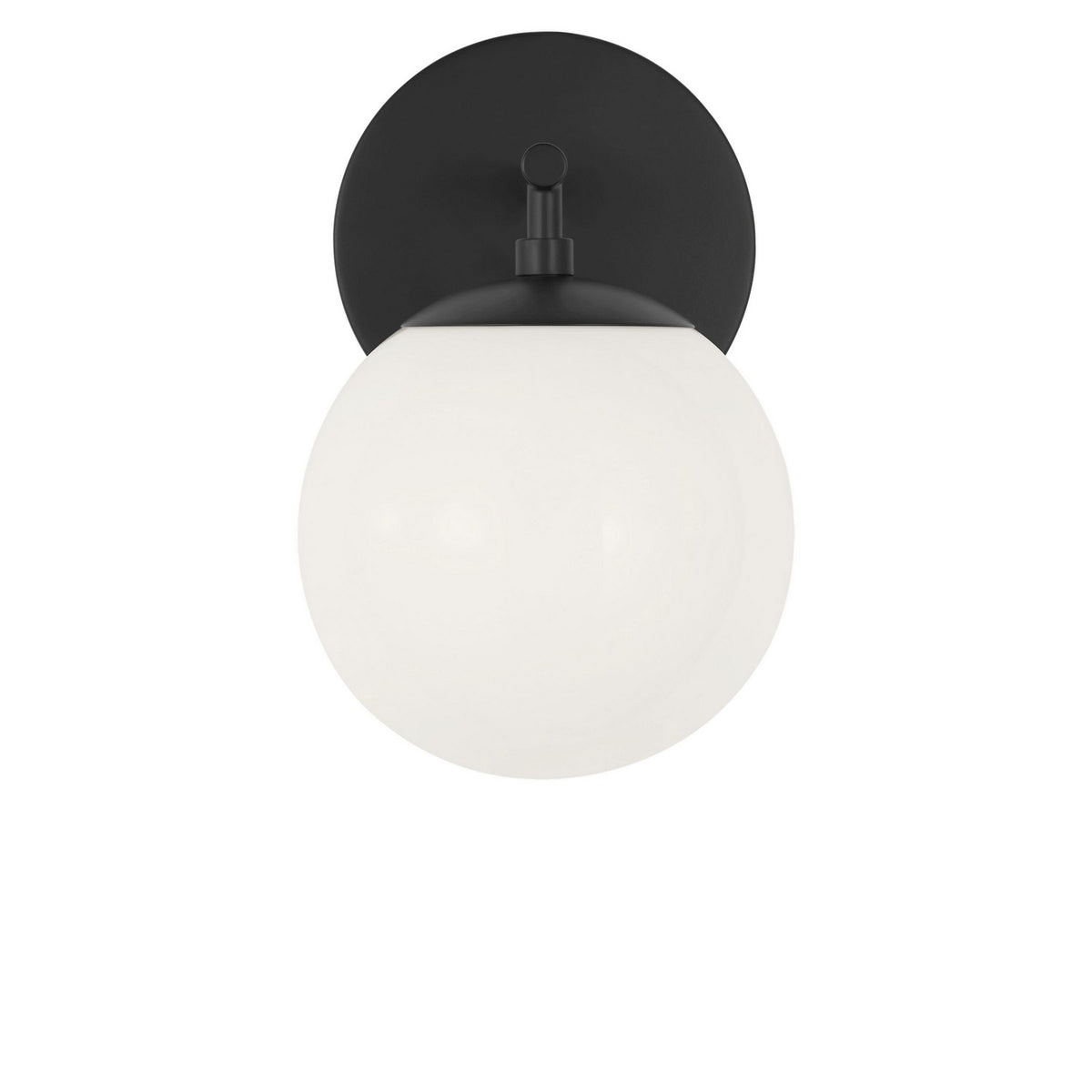 Generation Lighting - GLV1831MBK - One Light Vanity - Nube - Midnight Black