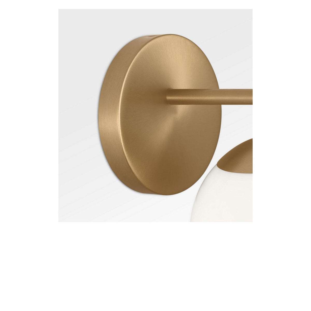 Generation Lighting - GLV1831SB - One Light Vanity - Nube - Satin Brass