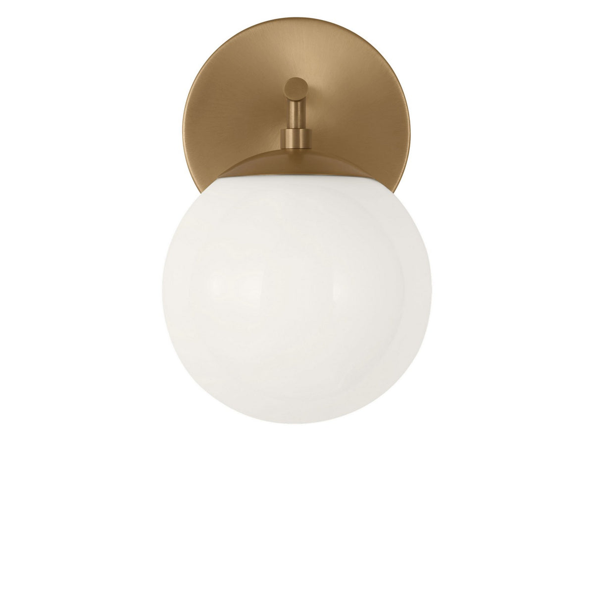 Generation Lighting - GLV1831SBE - One Light Vanity - Nube - Satin Brass