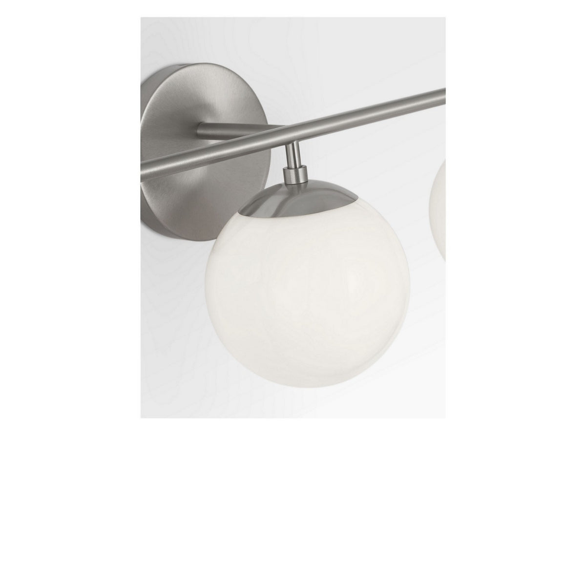 Generation Lighting - GLV1853BN - Three Light Vanity - Nube - Brushed Nickel