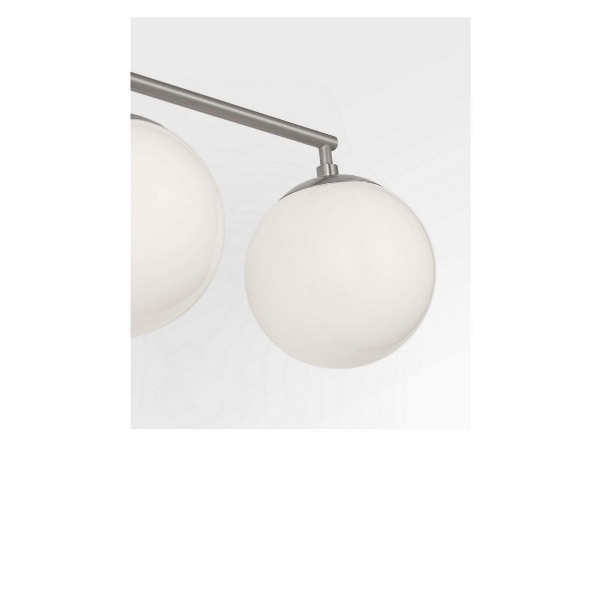 Generation Lighting - GLV1853BN - Three Light Vanity - Nube - Brushed Nickel