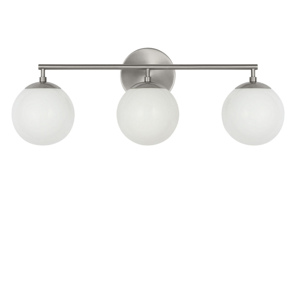 Generation Lighting - GLV1853BN - Three Light Vanity - Nube - Brushed Nickel