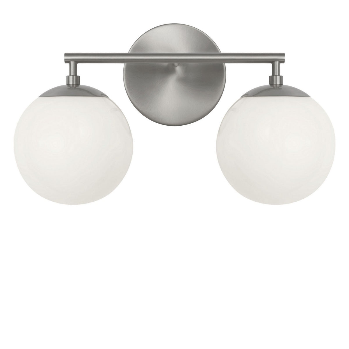 Generation Lighting - GLV1842BN - Two Light Vanity - Nube - Brushed Nickel