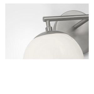 Generation Lighting - GLV1842BNE - Two Light Vanity - Nube - Brushed Nickel