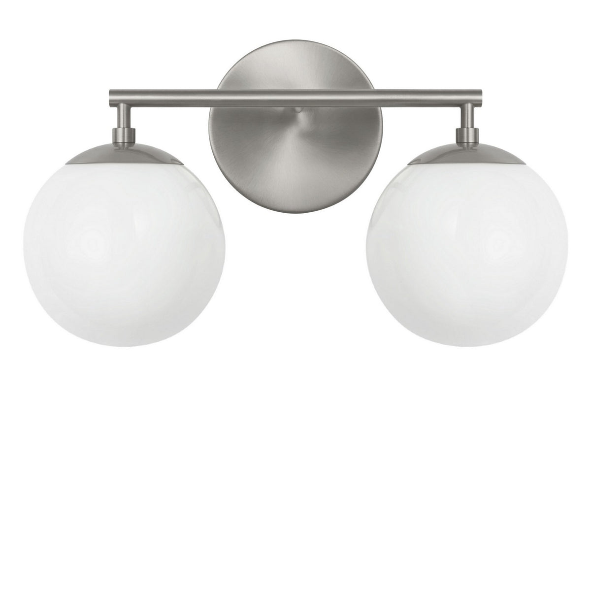 Generation Lighting - GLV1842BNE - Two Light Vanity - Nube - Brushed Nickel