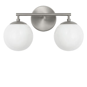 Generation Lighting - GLV1842BNE - Two Light Vanity - Nube - Brushed Nickel