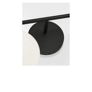 Generation Lighting - GLV1842MBK - Two Light Vanity - Nube - Midnight Black