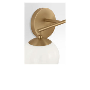 Generation Lighting - GLV1842SB - Two Light Vanity - Nube - Satin Brass