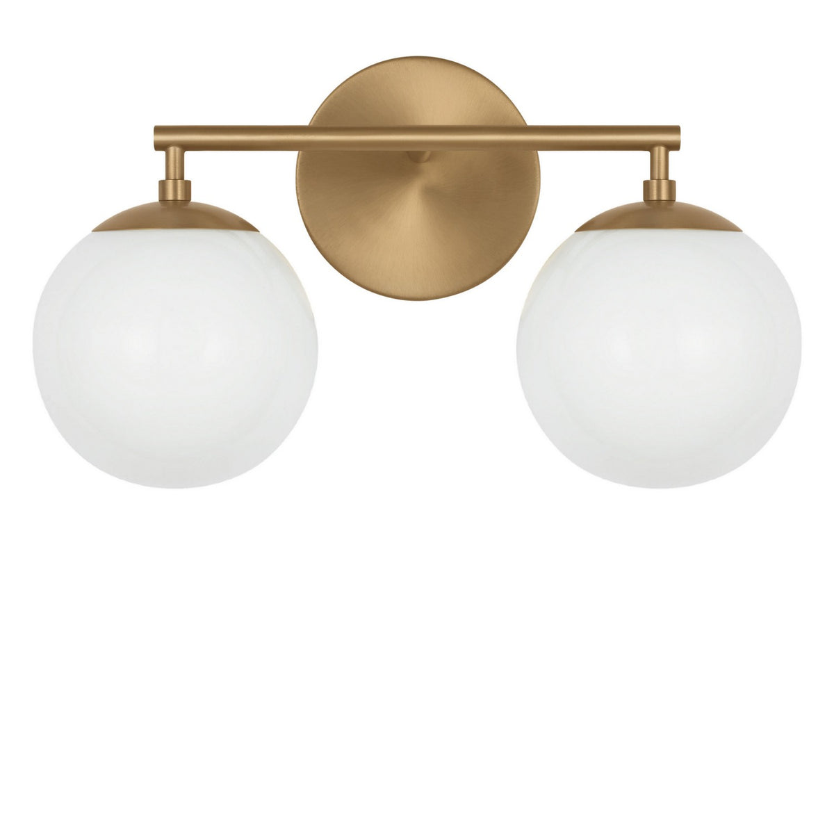 Generation Lighting - GLV1842SBE - Two Light Vanity - Nube - Satin Brass