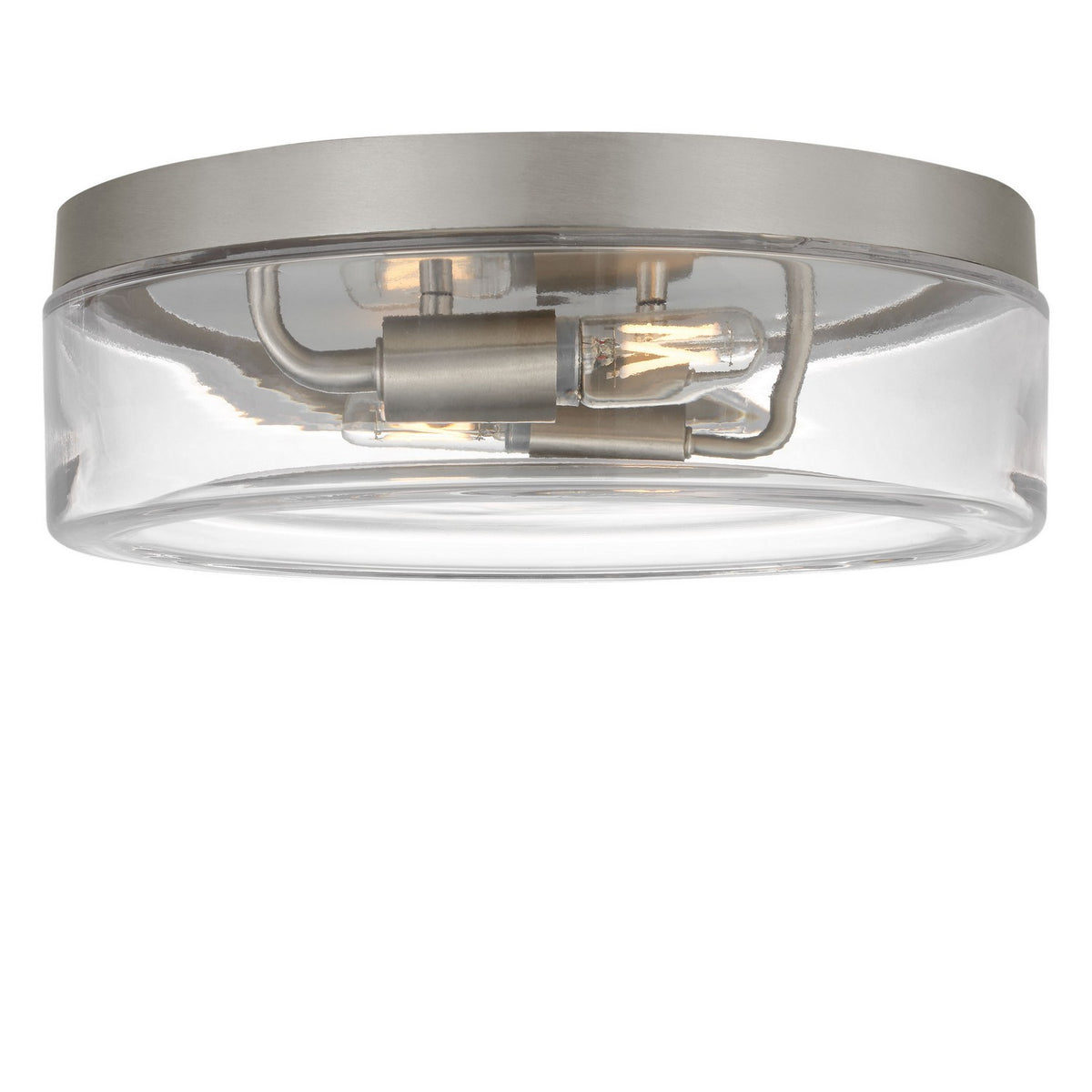 Generation Lighting - GLF1722BN - Two Light Flush Mount - Rhett - Brushed Nickel