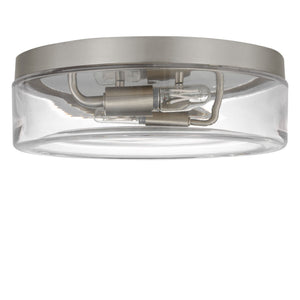 Generation Lighting - GLF1722BN - Two Light Flush Mount - Rhett - Brushed Nickel
