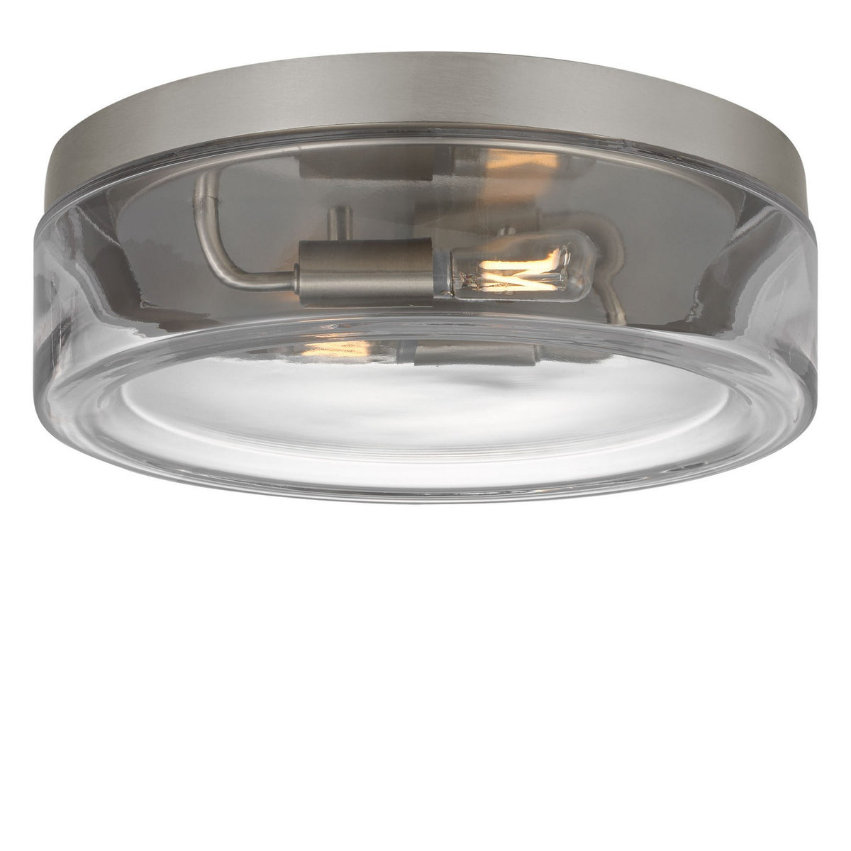 Generation Lighting - GLF1722BN - Two Light Flush Mount - Rhett - Brushed Nickel