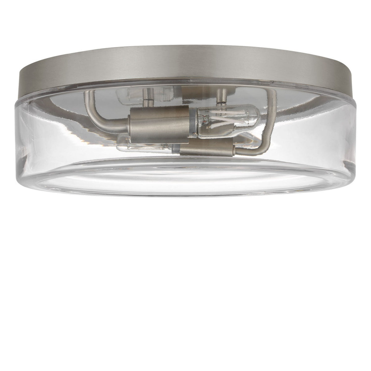 Generation Lighting - GLF1722BNE - Two Light Flush Mount - Rhett - Brushed Nickel