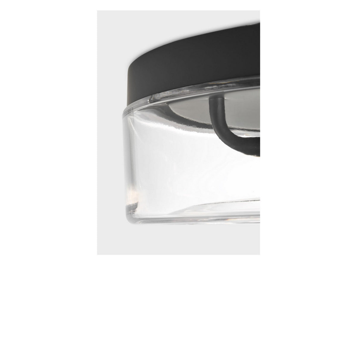 Generation Lighting - GLF1722MBKE - Two Light Flush Mount - Rhett - Midnight Black