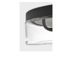 Generation Lighting - GLF1722MBKE - Two Light Flush Mount - Rhett - Midnight Black