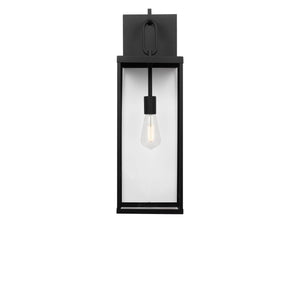 Generation Lighting - GLO1781TXBE - One Light Lantern - Rox - Textured Black