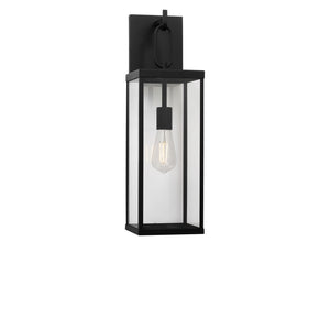 Generation Lighting - GLO1771TXBE - One Light Lantern - Rox - Textured Black