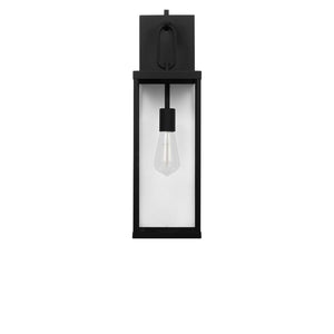 Generation Lighting - GLO1771TXBE - One Light Lantern - Rox - Textured Black