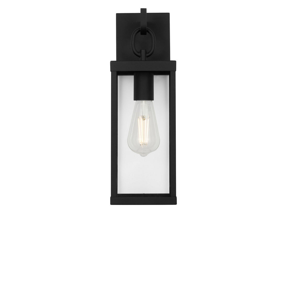 Generation Lighting - GLO1761TXB - One Light Lantern - Rox - Textured Black