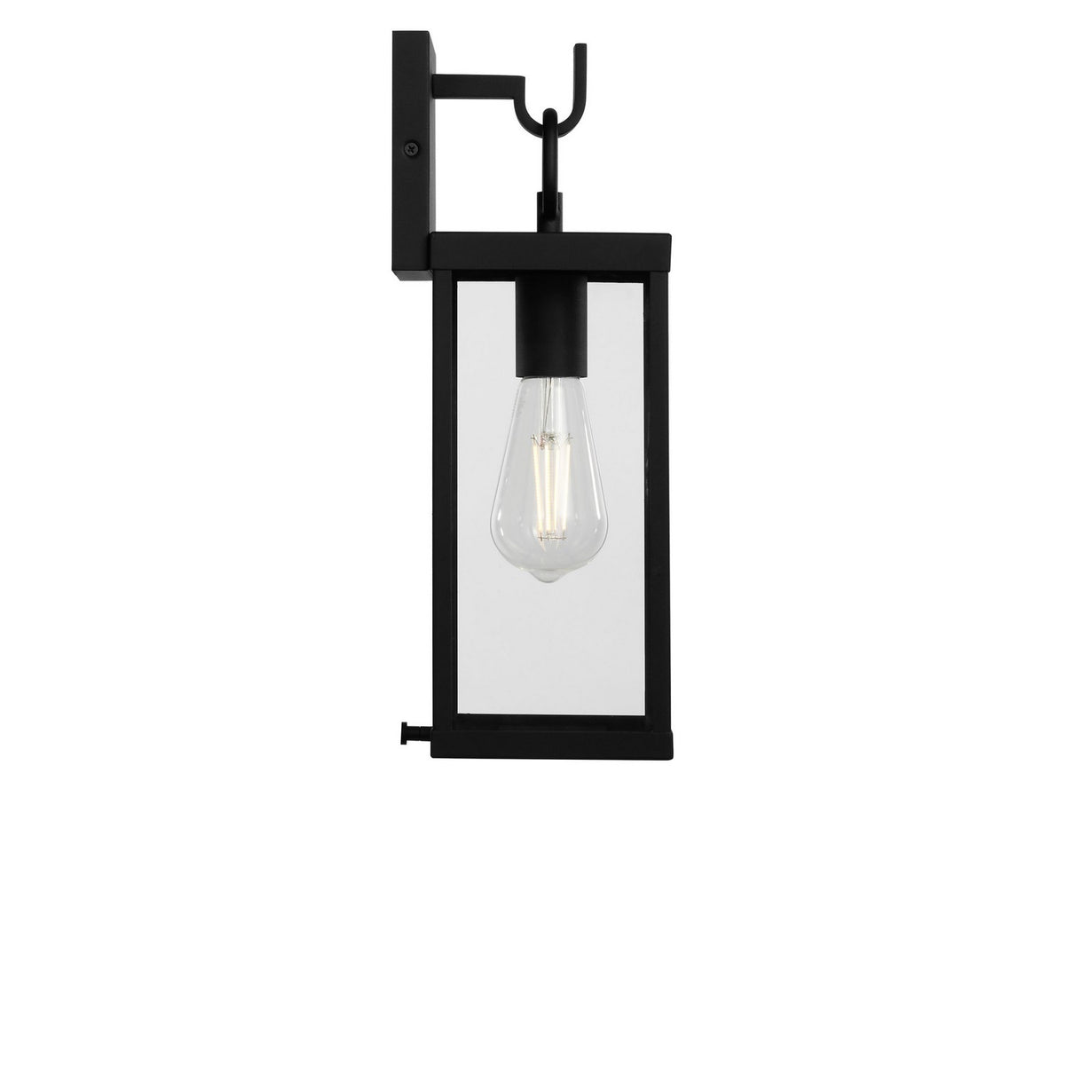 Generation Lighting - GLO1761TXBE - One Light Lantern - Rox - Textured Black