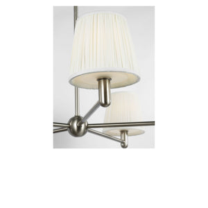 Generation Lighting - GLC1865BNE - Five Light Chandelier - Vilera - Brushed Nickel