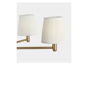 Generation Lighting - GLC1865SBE - Five Light Chandelier - Vilera - Satin Brass