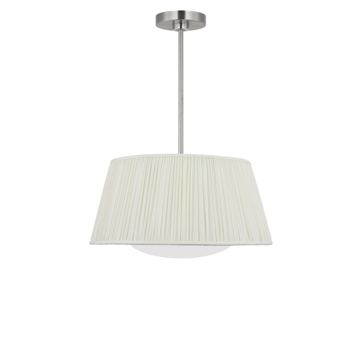 Generation Lighting - GLP1873BNE - Three Light Pendant - Vilera - Brushed Nickel