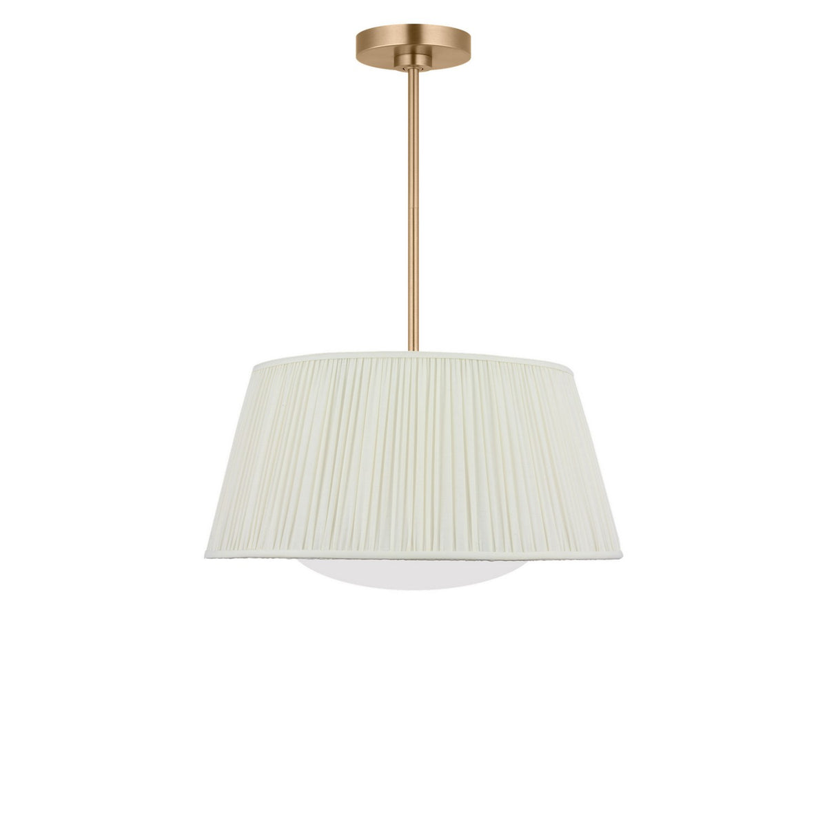Generation Lighting - GLP1873SB - Three Light Pendant - Vilera - Satin Brass