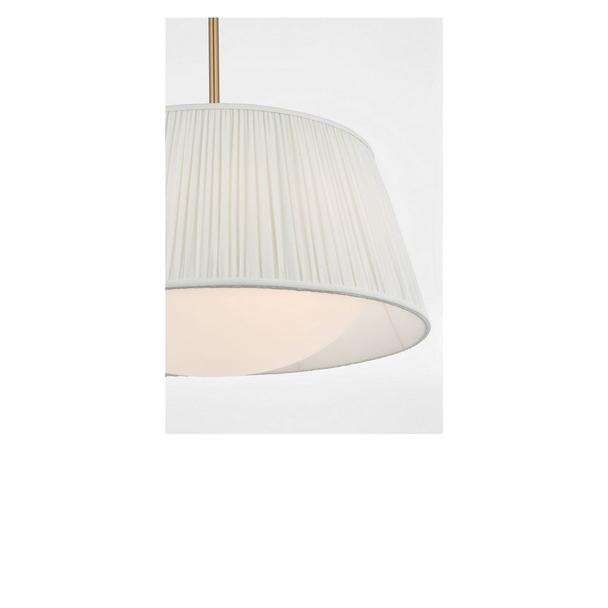 Generation Lighting - GLP1873SBE - Three Light Pendant - Vilera - Satin Brass