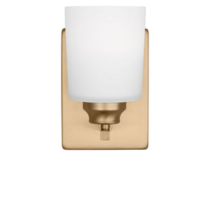 Generation Lighting - 4120901EN3-848 - One Light Bath - Vinton - Satin Brass