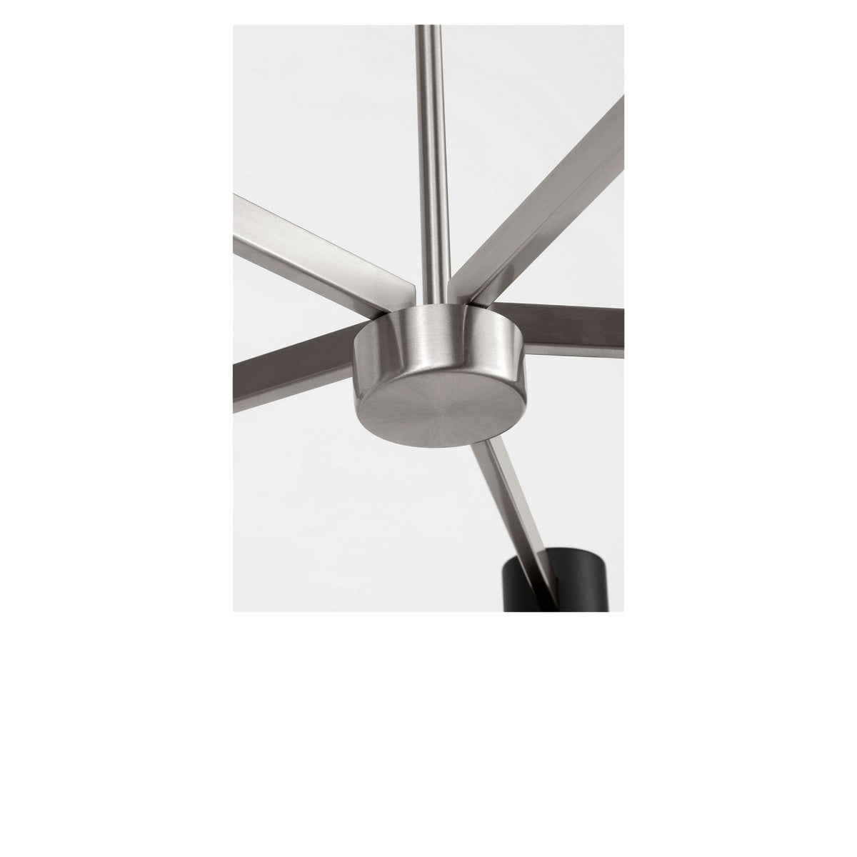 Generation Lighting - GLC2068BN - Eight Light Chandelier - Zentro - Brushed Nickel