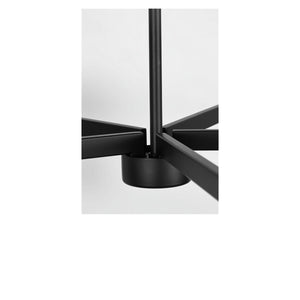 Generation Lighting - GLC2068MBK - Eight Light Chandelier - Zentro - Midnight Black