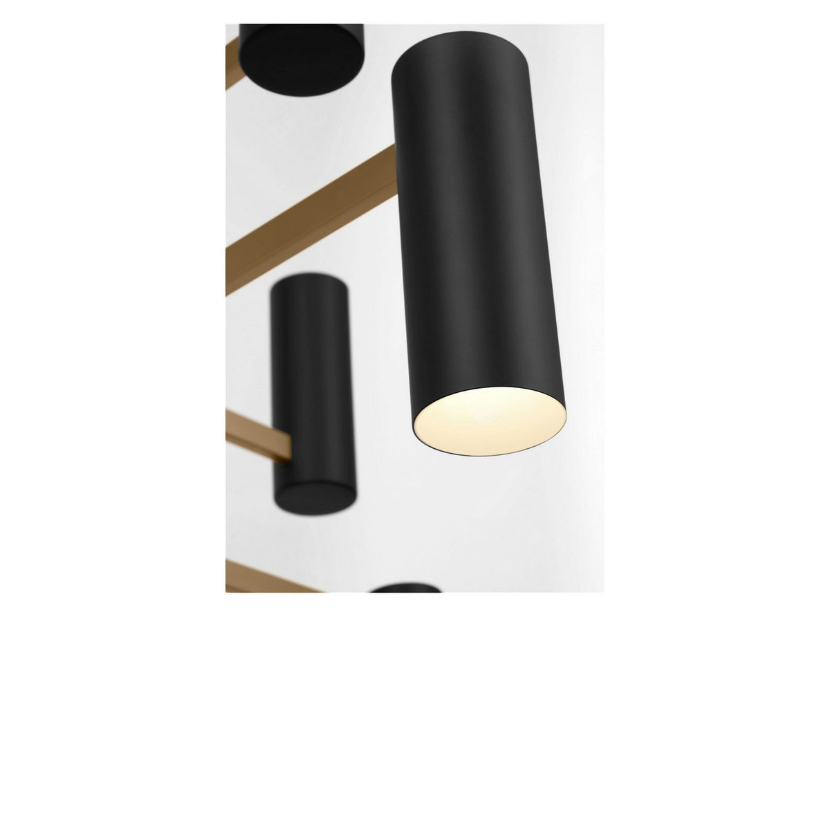 Generation Lighting - GLC2068SBE - Eight Light Chandelier - Zentro - Satin Brass